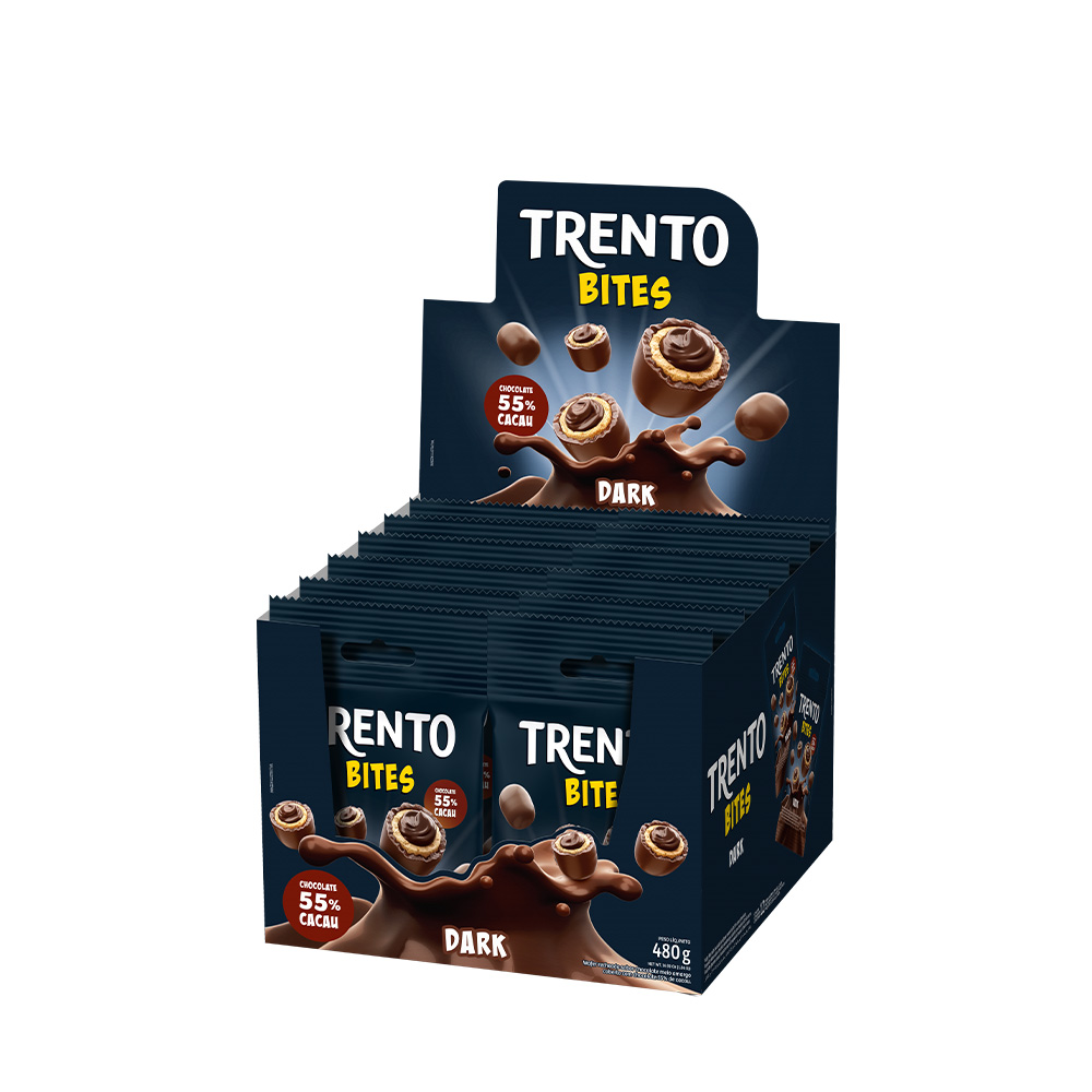 CHOC WAFER TRENTO BITES 40G DARK