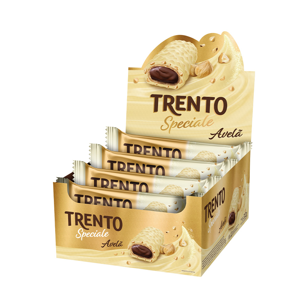 CHOC WAFER TRENTO SPECIALE 26G AVELA BRA