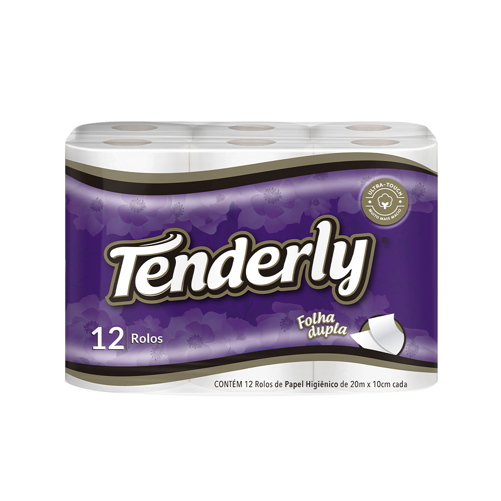 P.H TENDERLY FOLHA DUPLA NEUTRO 20MT