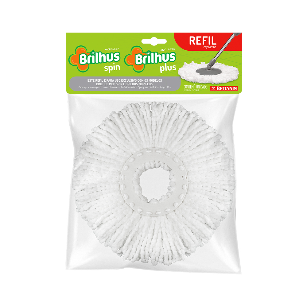 REFIL MOP BRILHUS SPIN