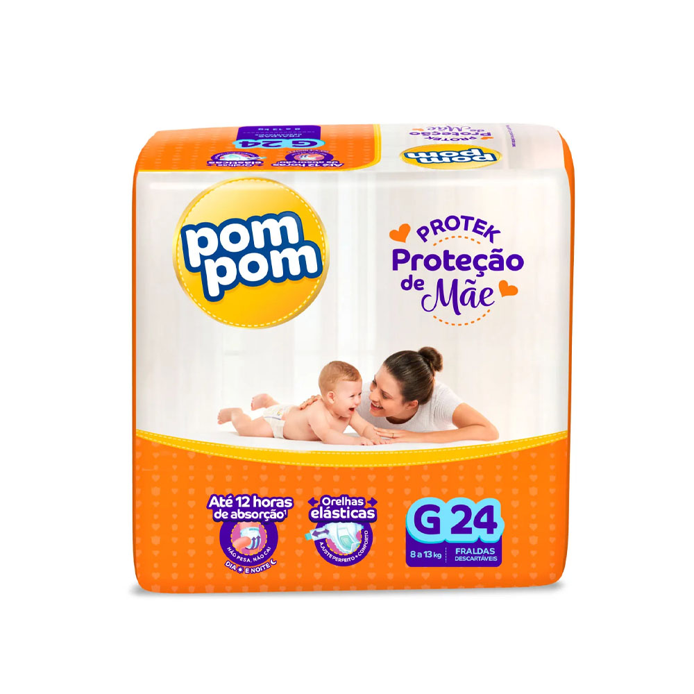 FR DES POMPOM PROT MAE PROT 24UN JUMBO G