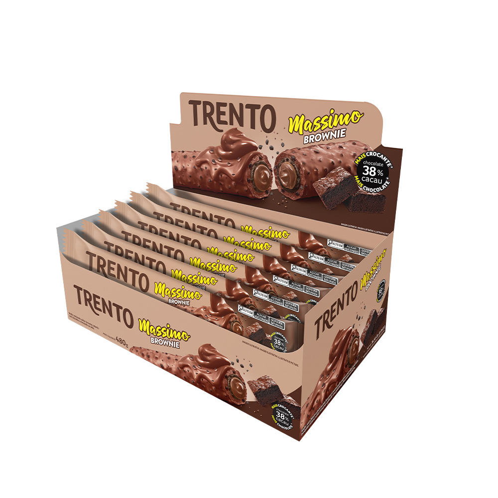 CHOC WAFER TRENTO MASSIMO 30G BROWNIE