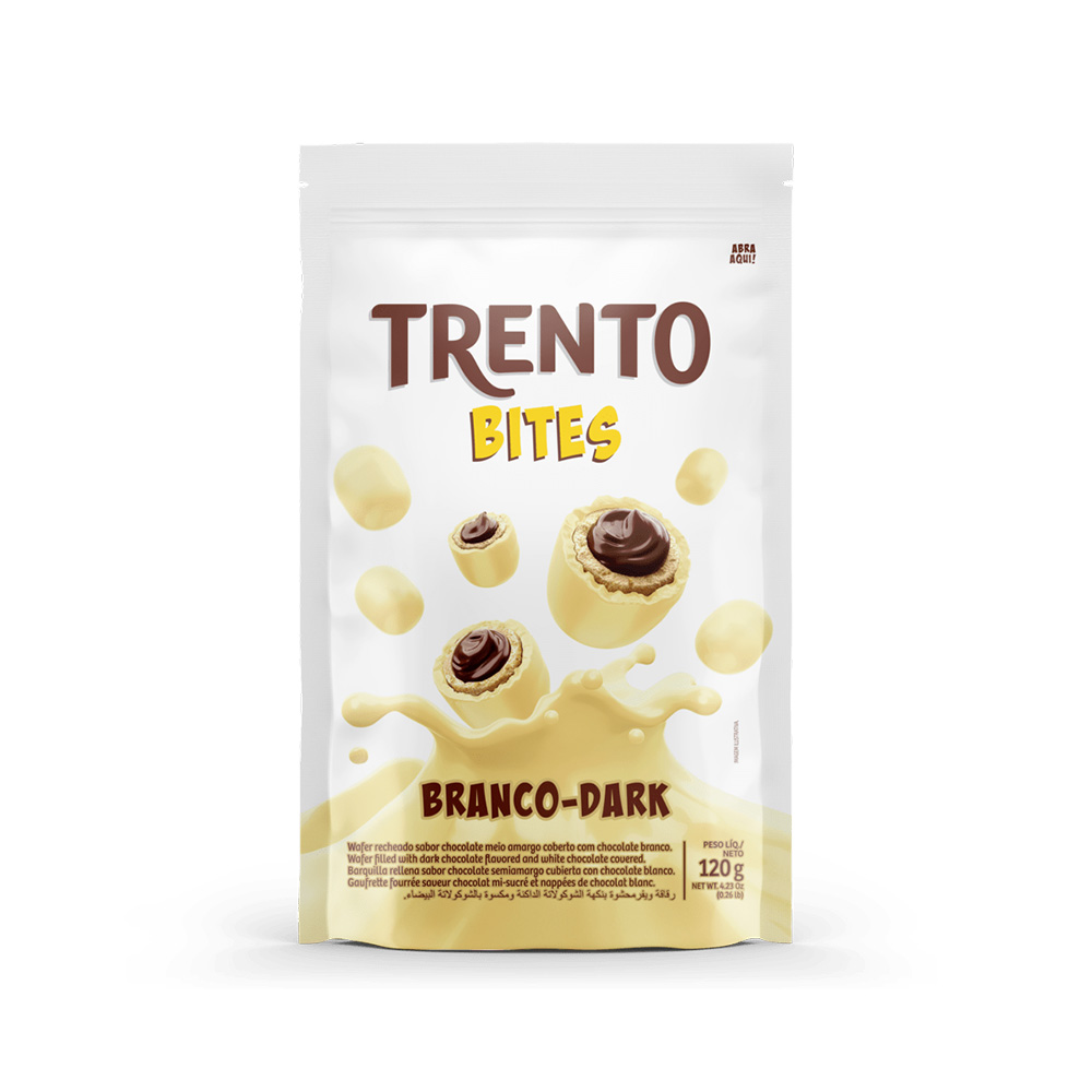 Trento Bites Branco Dark 40g