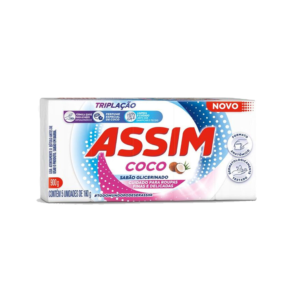 SABAO BARRA ASSIM 900G COCO