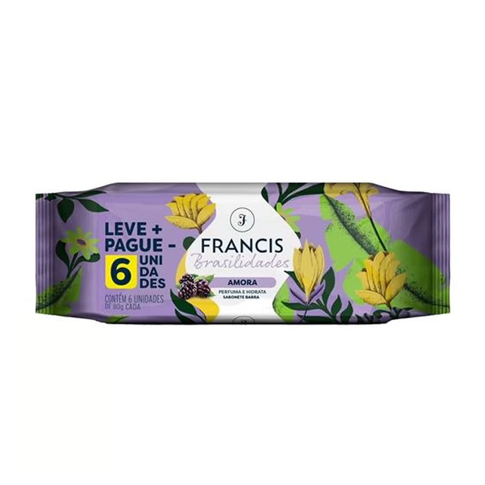 KIT PROMOPACK ST FRANCIS BRAS 80G ROXO