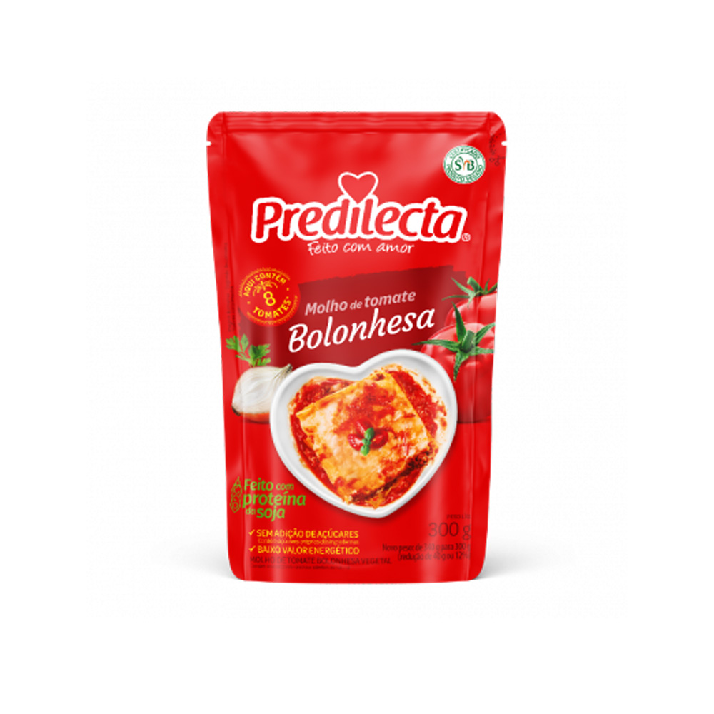 MOLHO DE TOMATE BOLONHESA 300G STAND UP