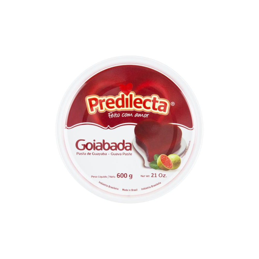 DOCE GOIABADA PREDILECTA 600G LT