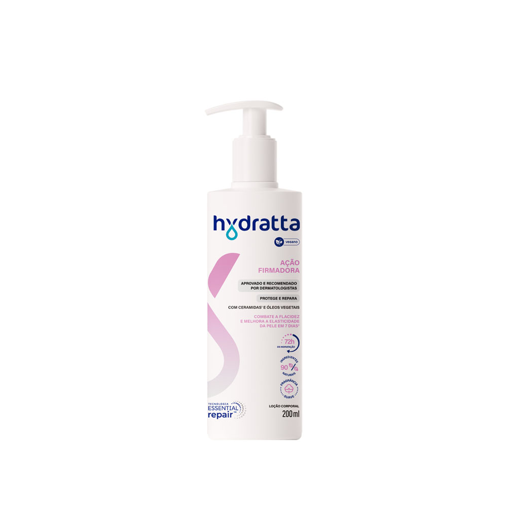 LOÇÃO CORPORAL HYDRATTA 200ML FIRMADOR