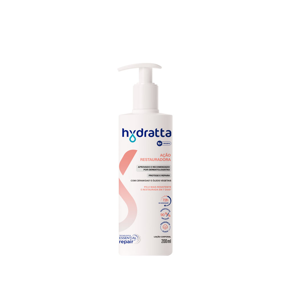 LOÇÃO CORPORAL HYDRATTA 200ML RESTAURADO
