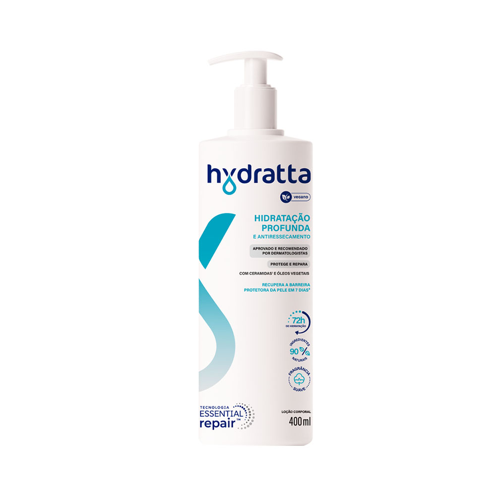 LOÇÃO CORPORAL HYDRATTA 400ML HIDRT PROF