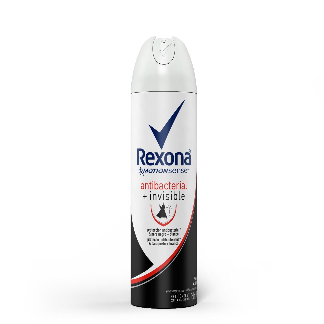 DES AERO REXONA 90G ANTIBAC INVISIBL FEM