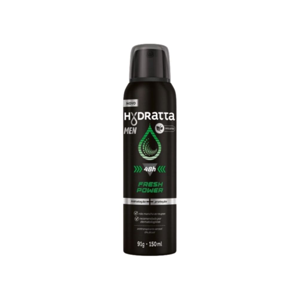 DES AERO 150ML HYDRATTA MEN FRESH POWER