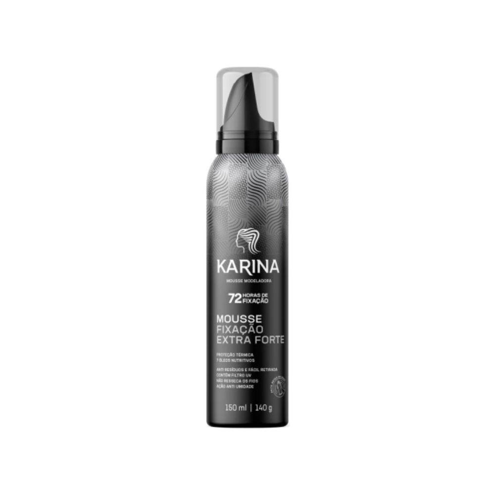 FIX HAIR MOUSSE  KARINA 150ML EX FORT