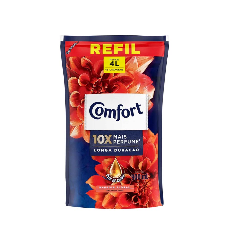 AMACIANTE COMFORT 900ML ENERGIA FLORAL DOYPACK