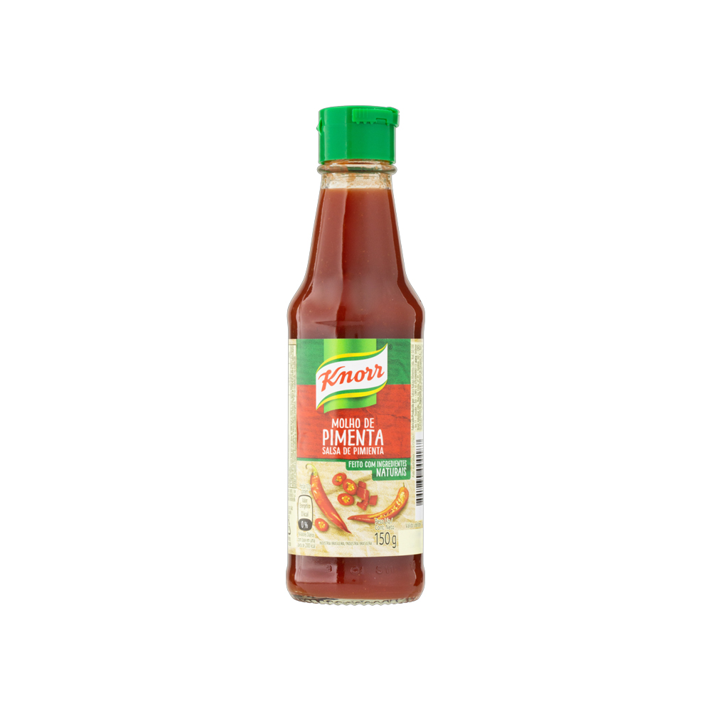 MOLHO DE PIMENTA KNORR 150ML TRAD VERM
