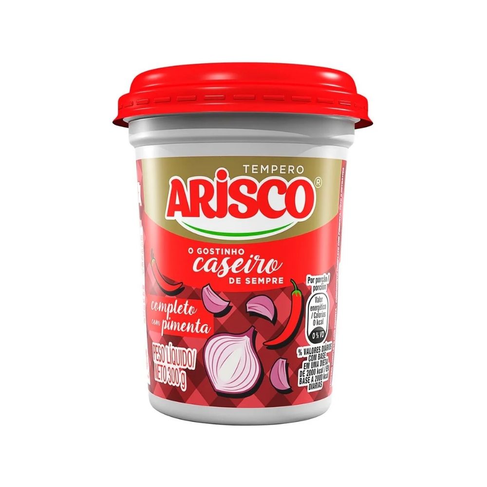 TEMP ARISCO 300G COMPLETO C/PIMENTA