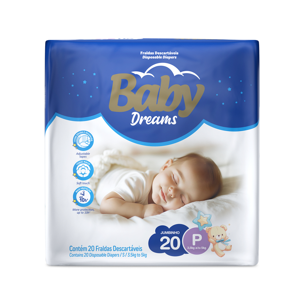 FR DES BABY DREAMS JUMBINHO P 20UN