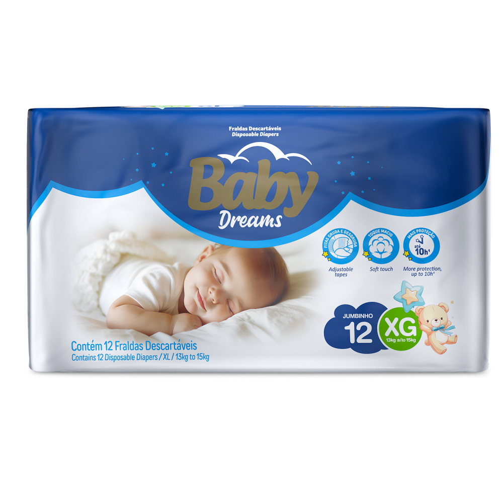 FR DES BABY DREAMS JUMBINHO XG 12UN