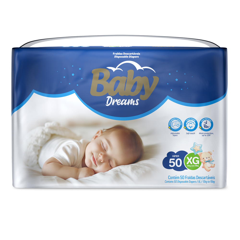 FR DES BABY DREAMS HIPER XG 50UN