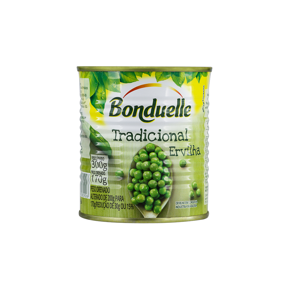 ERVILHA CONSERVA BONDUELLE 170G TRAD