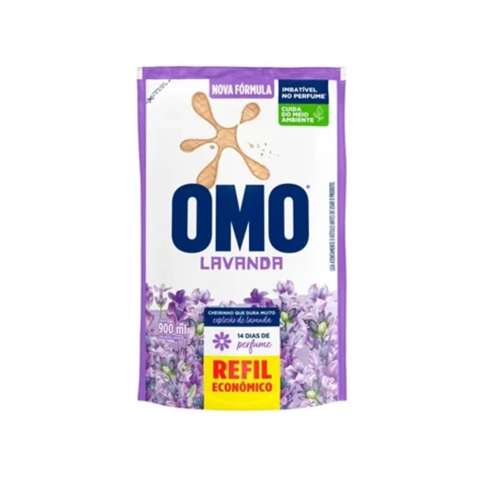 LAVA ROUPAS OMO 900ML LAVANDA DOYP