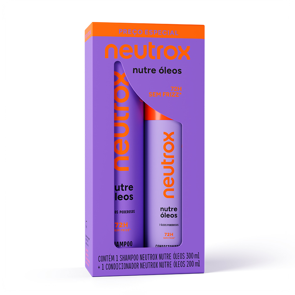 KIT PROMOPACK NEUTROX 300+200ML NUTRE OLEOS