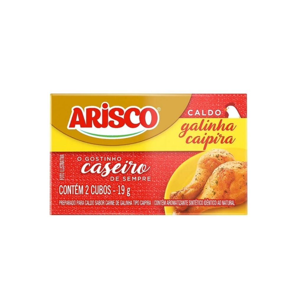 CALDO ARISCO 19G GALINHA CAIPIRA TIRA