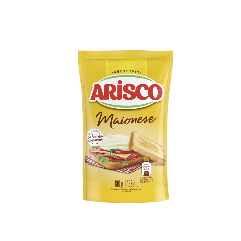 MAIONESE ARISCO 400G DOYPACK