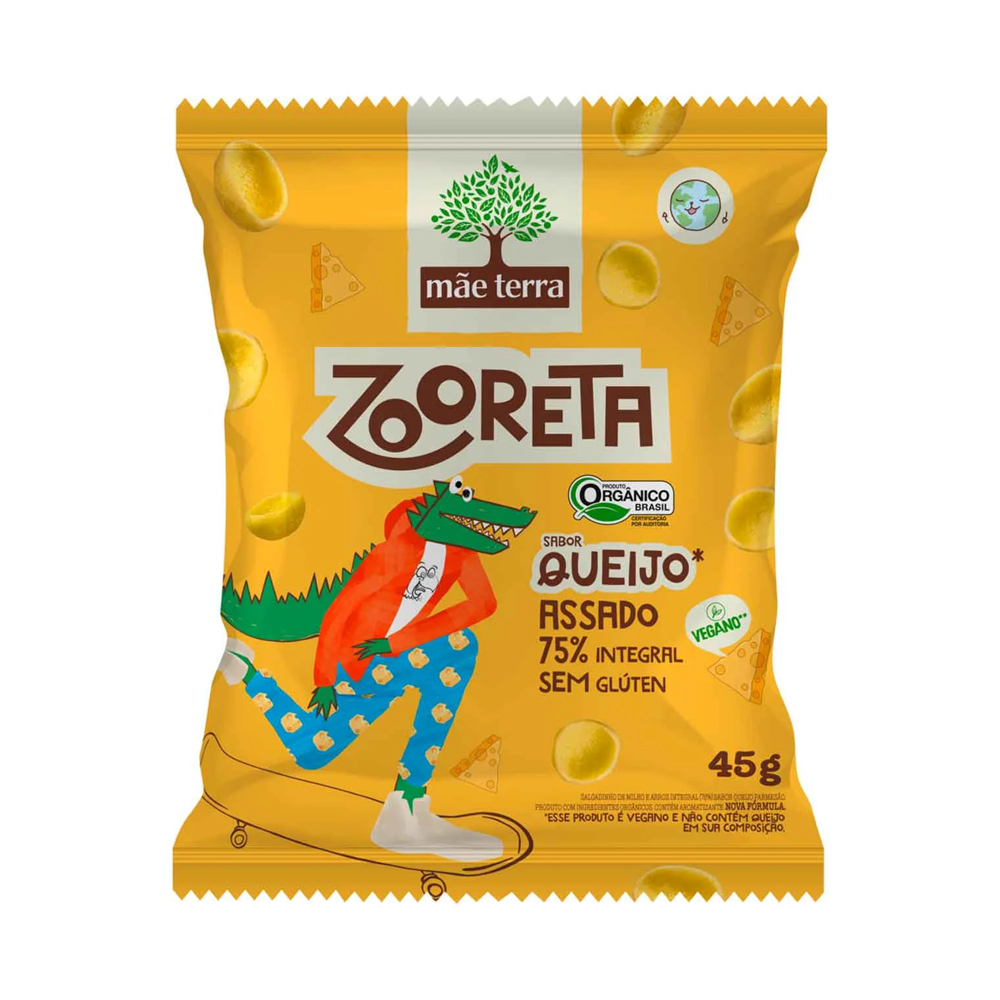 SALGAD DE MILHO MAE TERRA 45G QUEIJO PAR