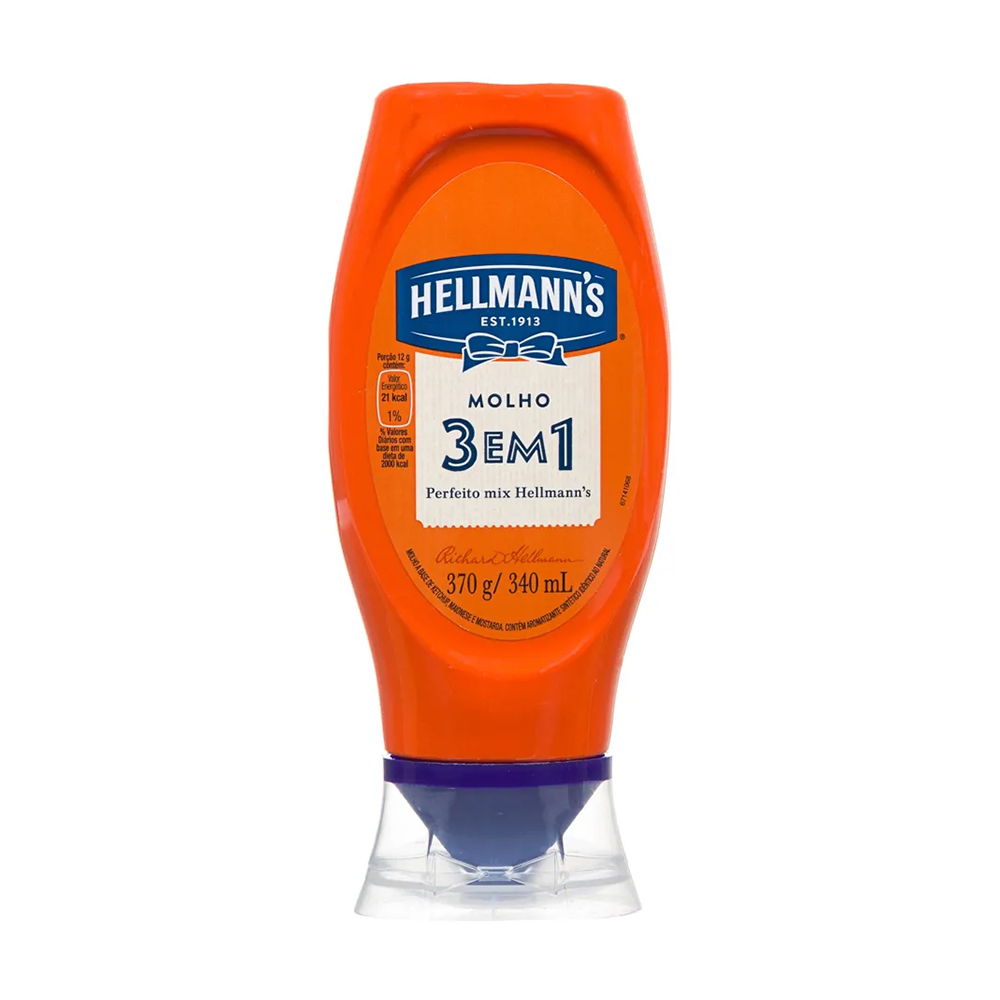 MOLHO HELLMANN'S 370G 3 EM 1