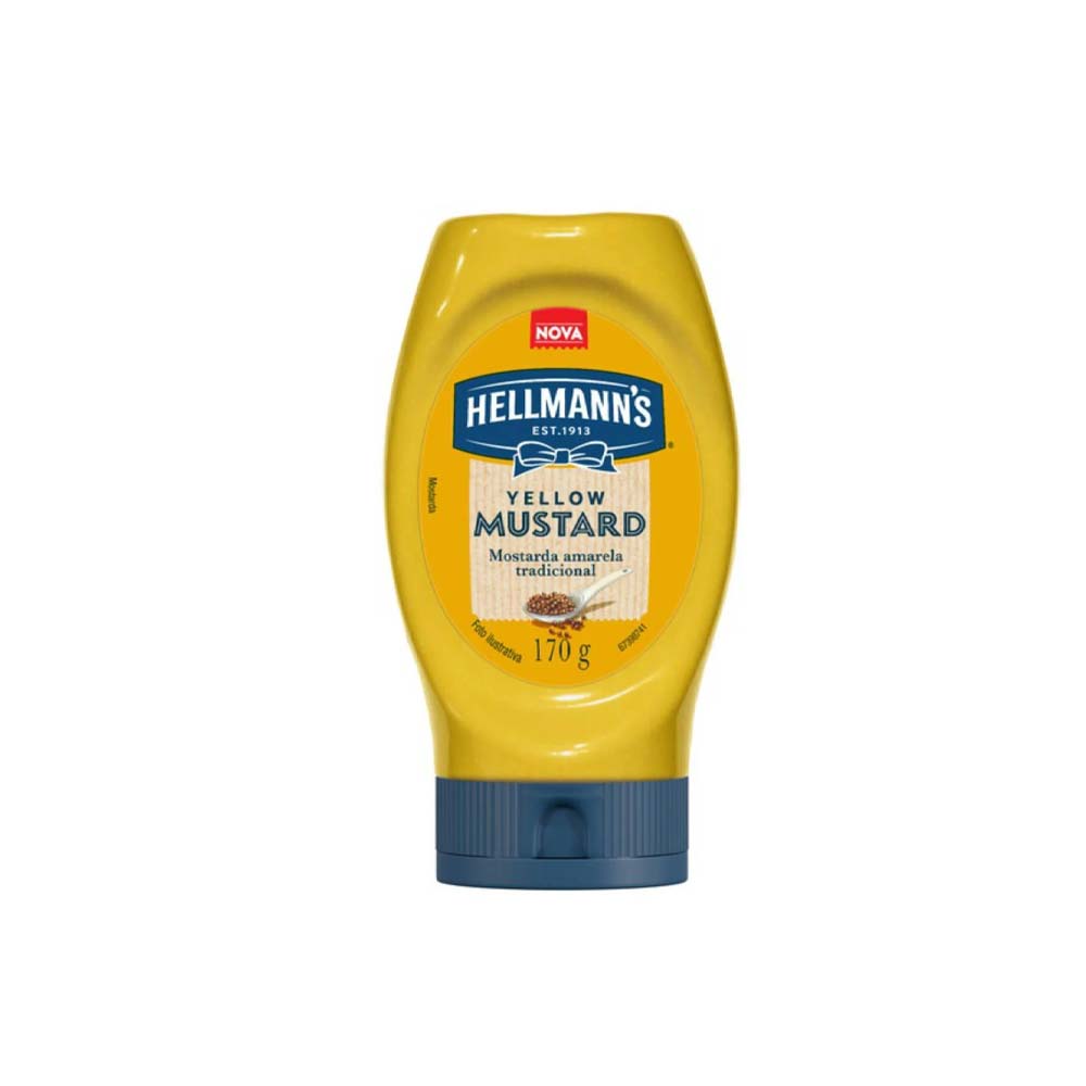 MOSTARDA HELLMANN S 170G SQUEEZE