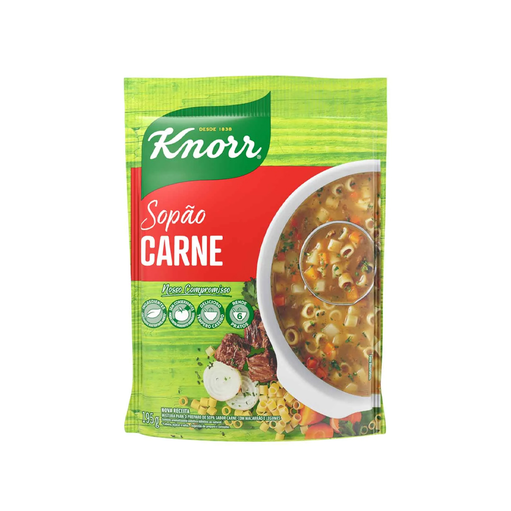 SOPAO KNORR 200G MACARRAO E CARNE
