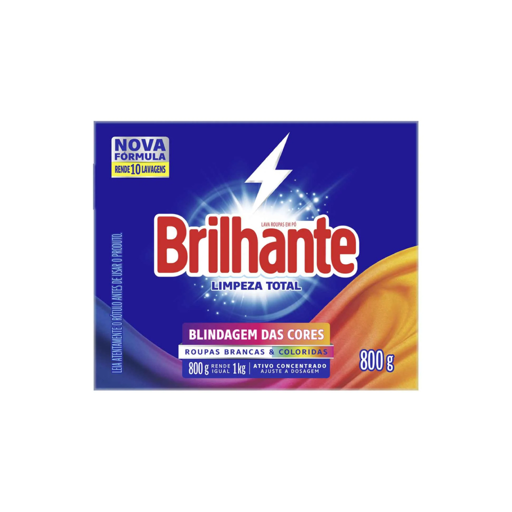 DET PO BRILHANTE 800G LIMP TOTAL