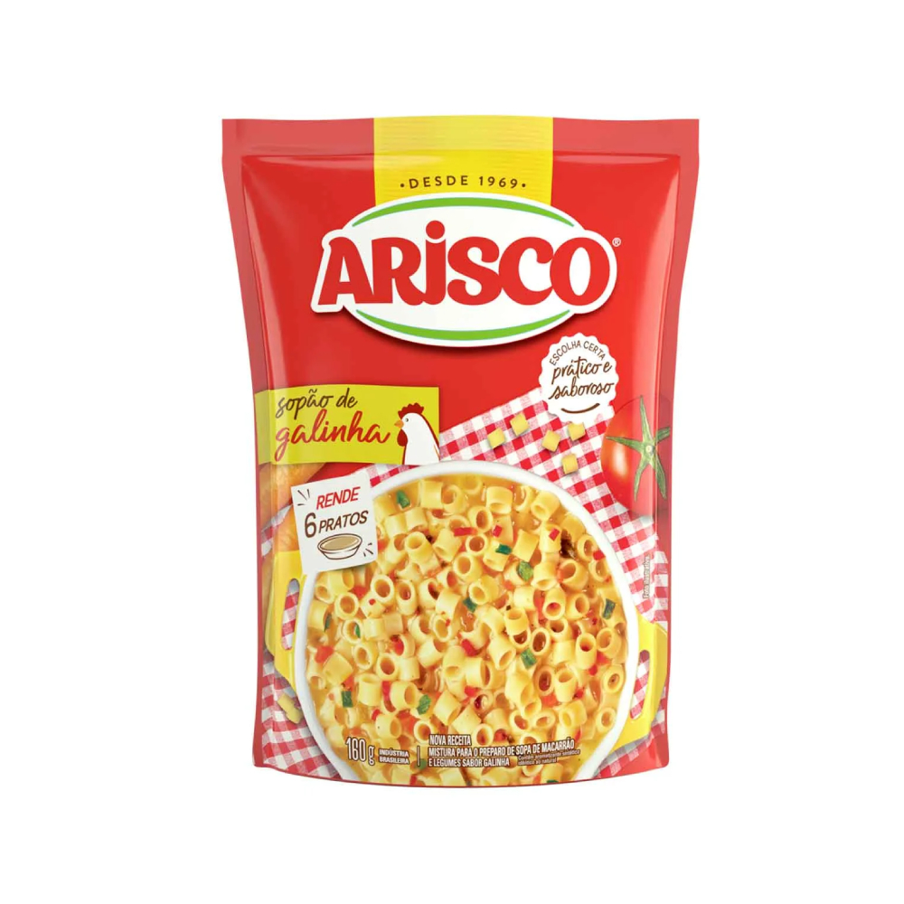SOPAO ARISCO 160G GALINHA