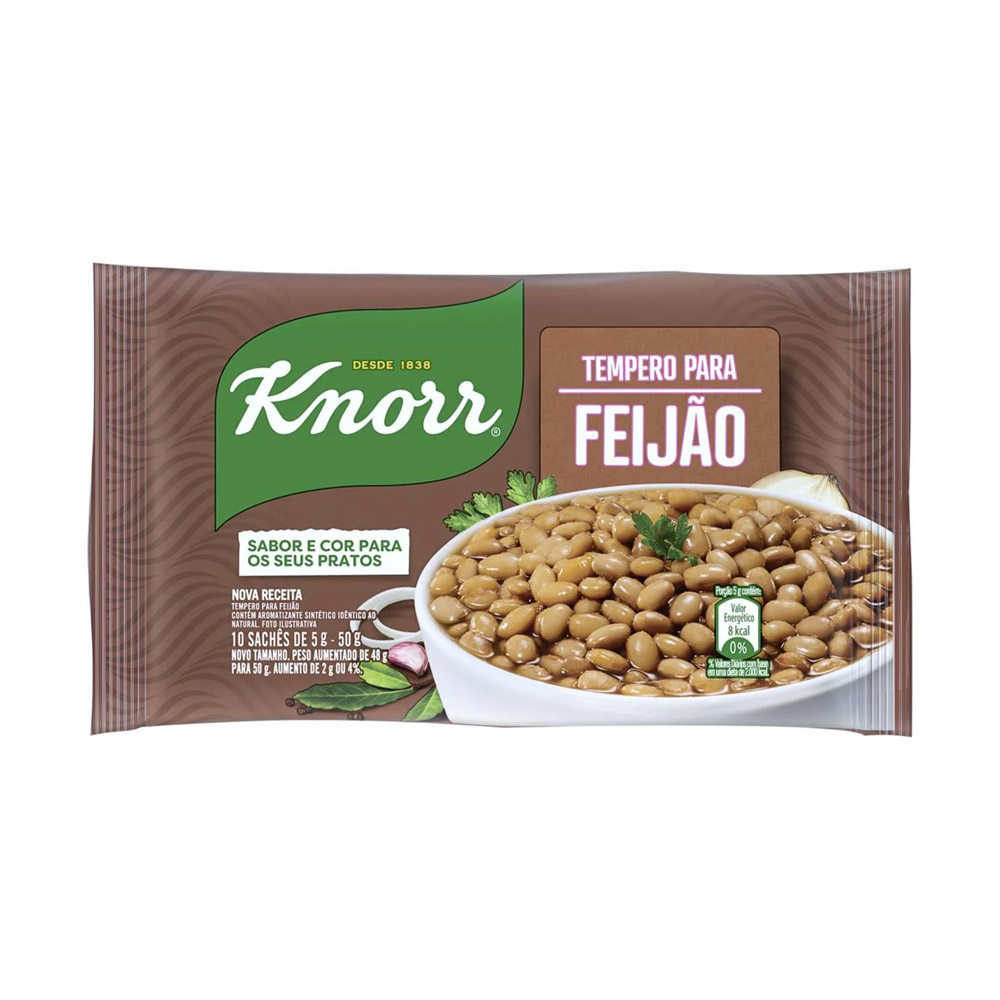 TEMP EM PO KNORR 50G FEIJAO