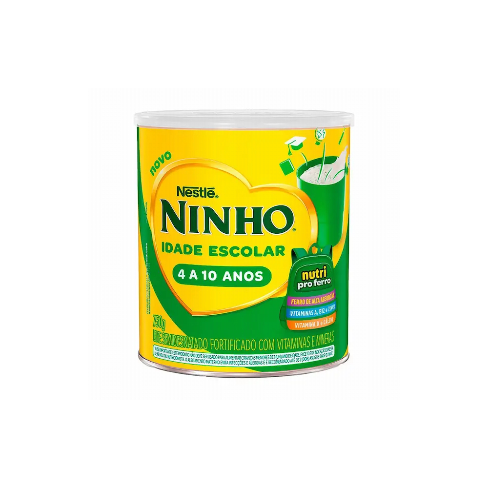 LEITE PO NINHO 750G IDADE ESCOLAR
