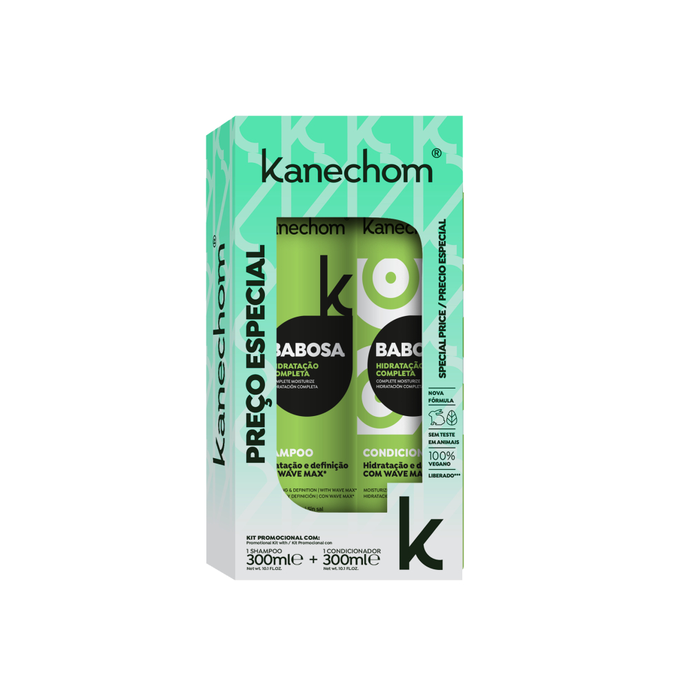 KIT PROMOPACK KANECHOM 300ML+300ML BABOSA