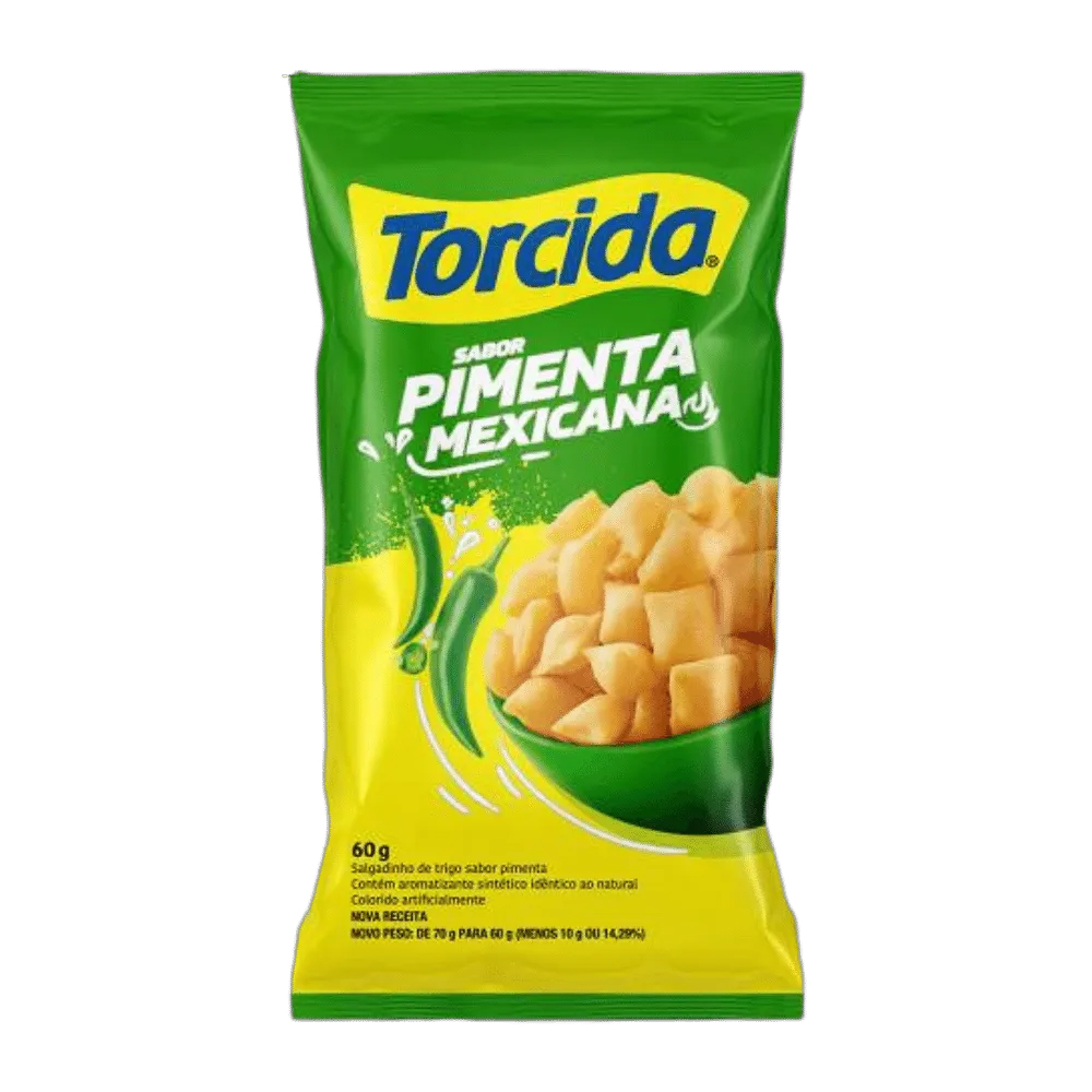 BISCOITO TORCIDA 60G PIMENTA MEXICANA