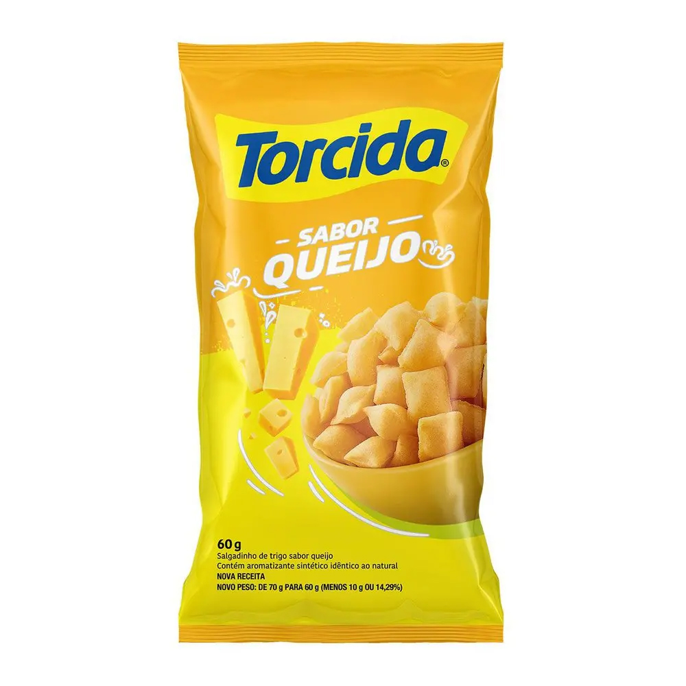 BISCOITO TORCIDA 60G QUEIJO