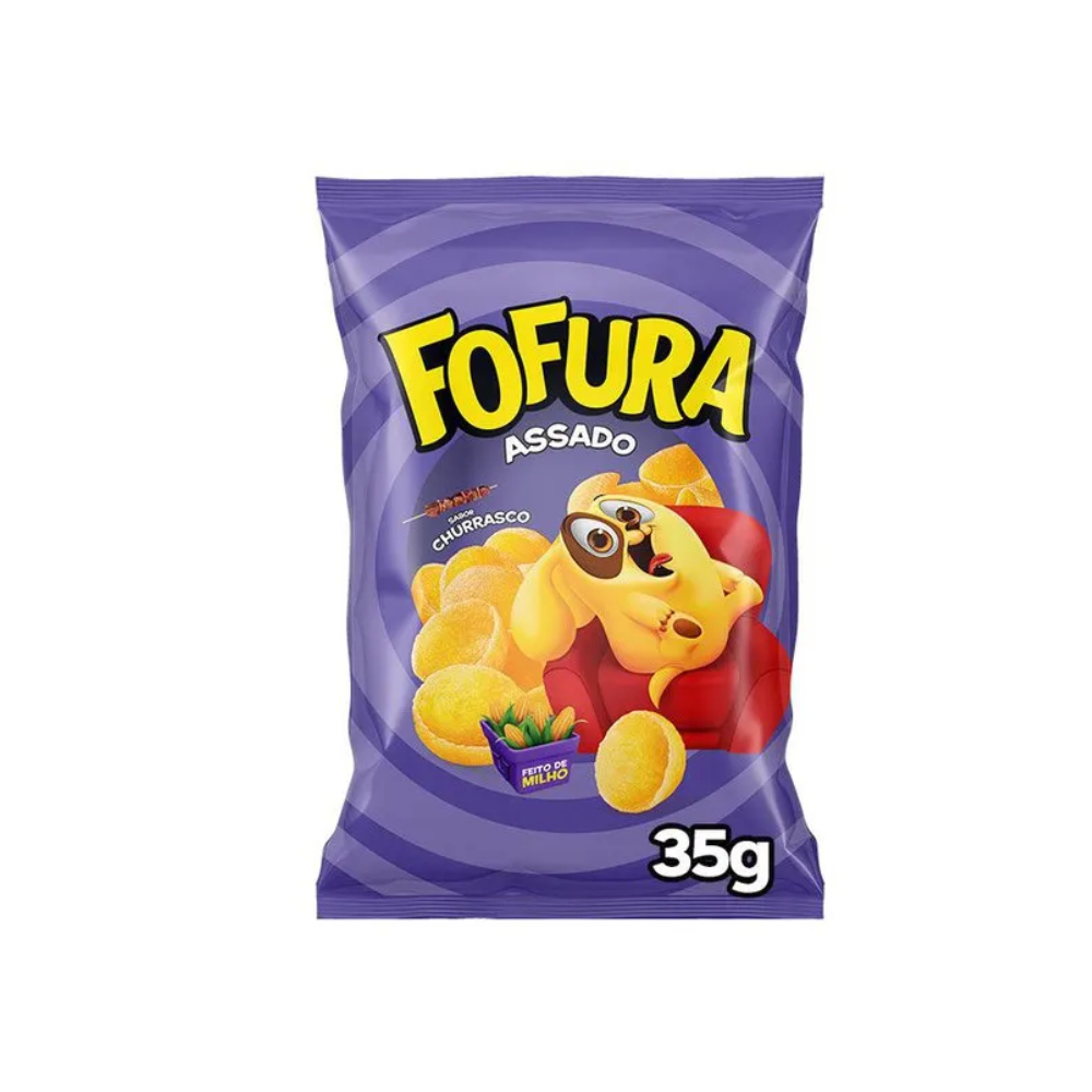 BISCOITO FOFURA 35G CHURRASCO