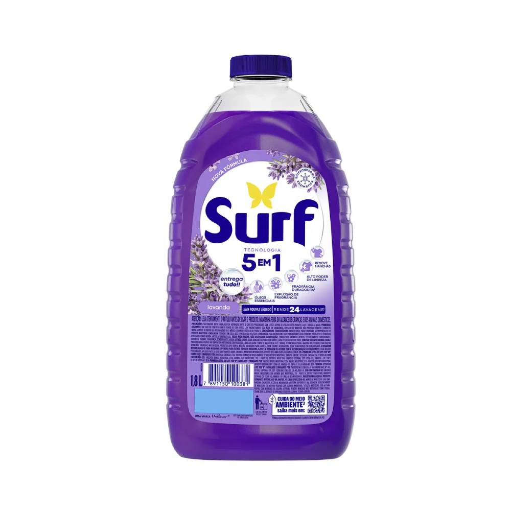 LAVA ROUPAS LIQ SURF 900ML CUIDAD D COC