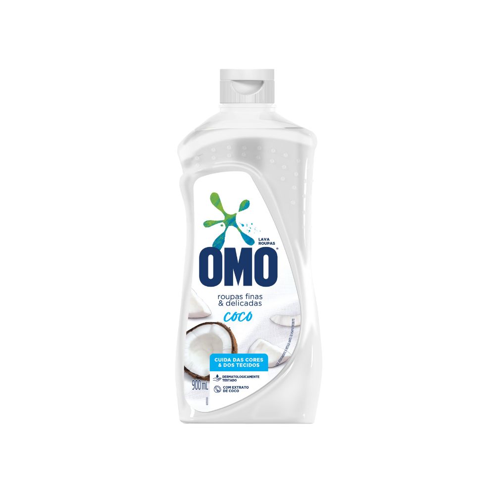 LAVA ROUPAS OMO 450ML DELICADAS COCO