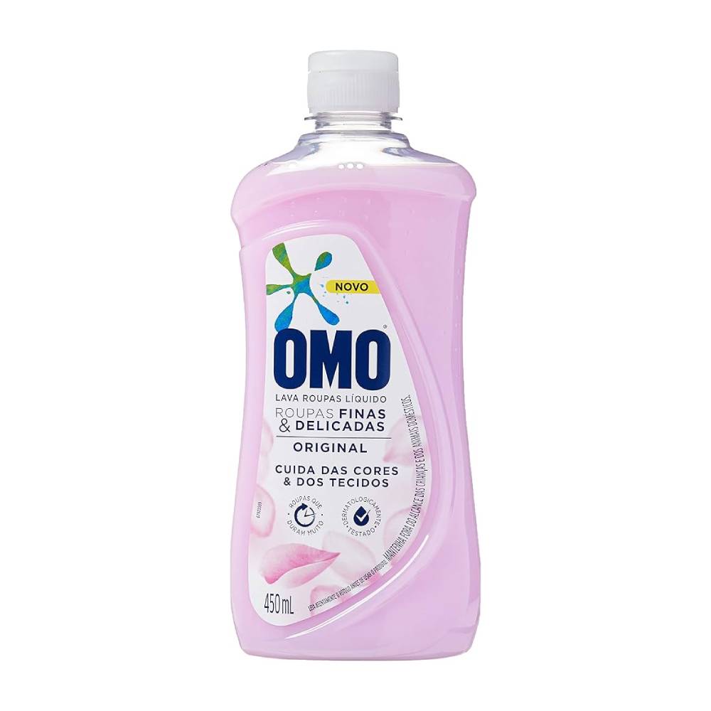 LAVA ROUPAS OMO 450ML DELICADAS ORIGINAL