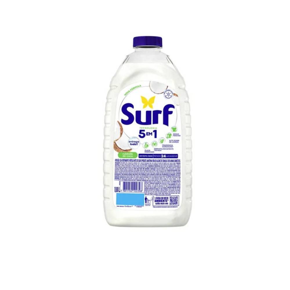 LAVA ROUPAS LIQ SURF 900ML CUIDAD D COC