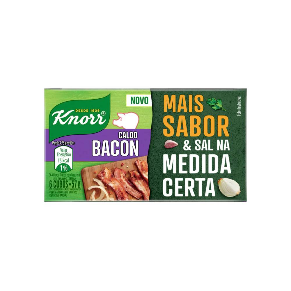 CALDO KNORR 57G BACON
