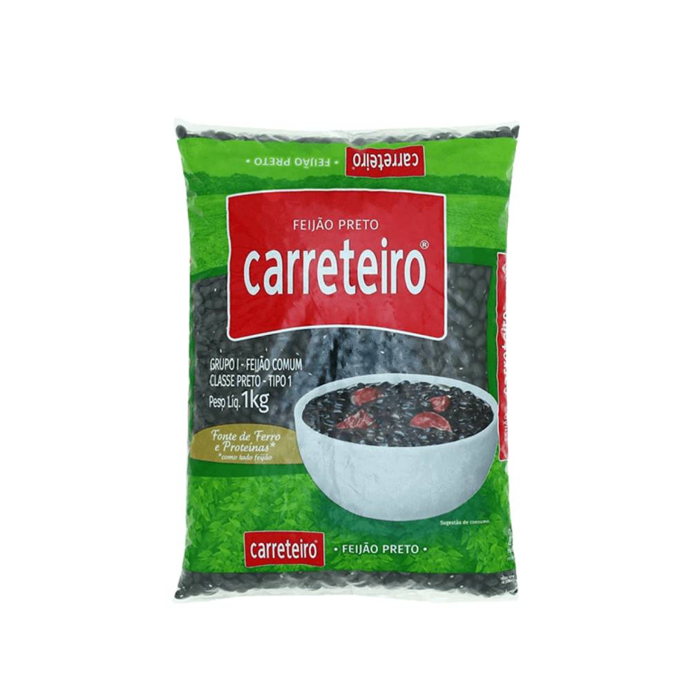 FEIJAO CARRETEIRO 1KG PTO T1