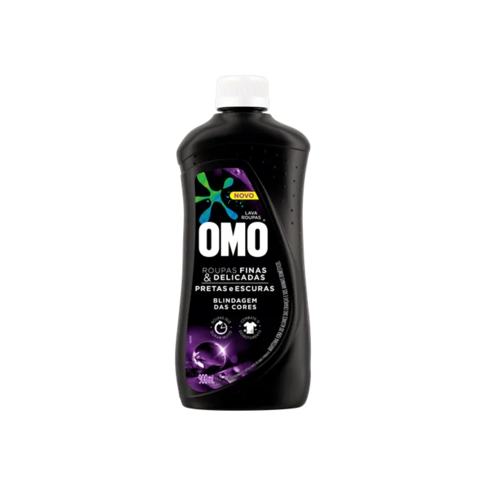 LAVA ROUPAS LIQ OMO 900ML FINAS DELICADA