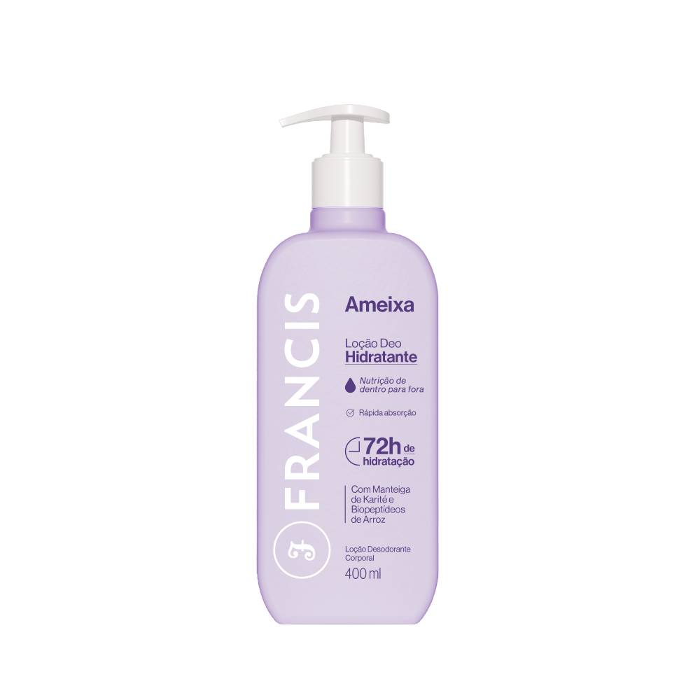 LOÇÃO HIDRATANTE FRANCIS 400ML LILAS