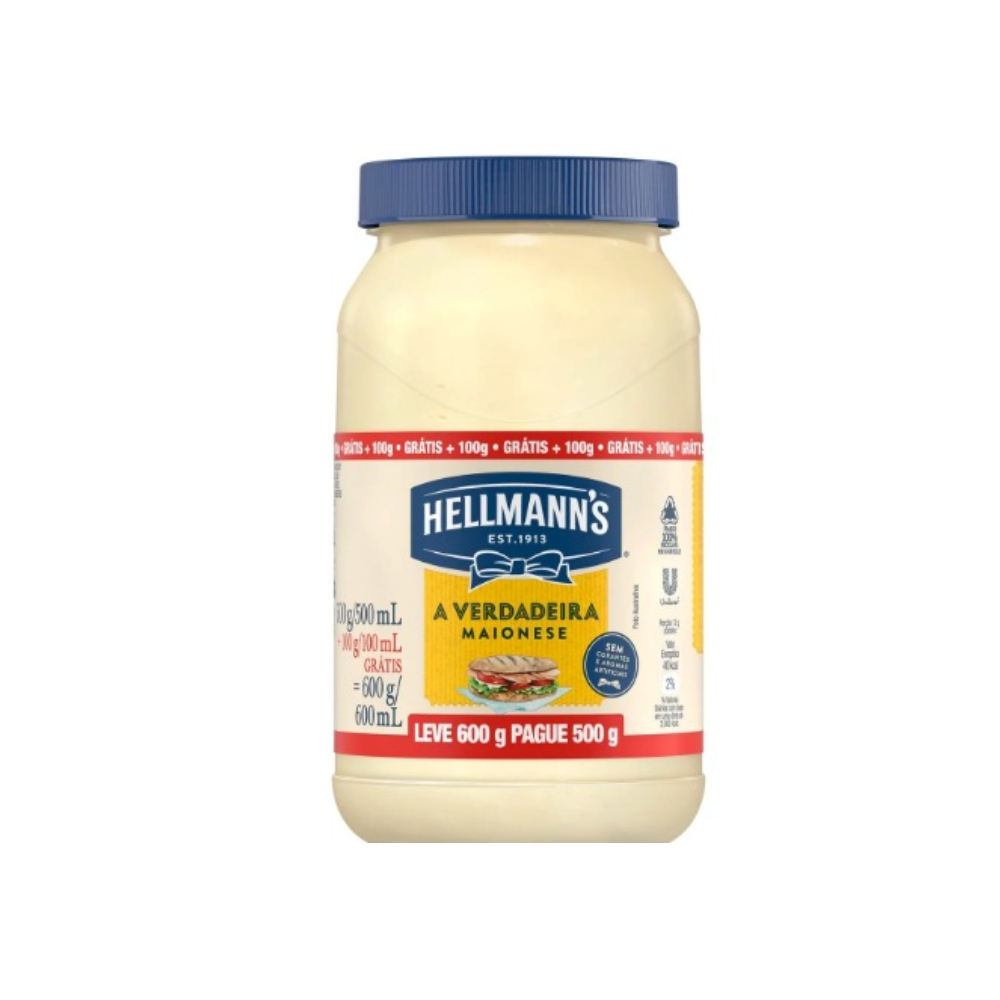 MAIONESE HELLMANN S POTE LV600 PG500