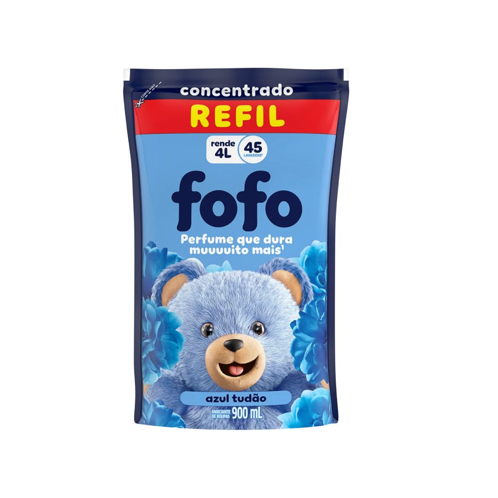 AMAC FOFO 900ML CONC AZUL TUDAO REFIL